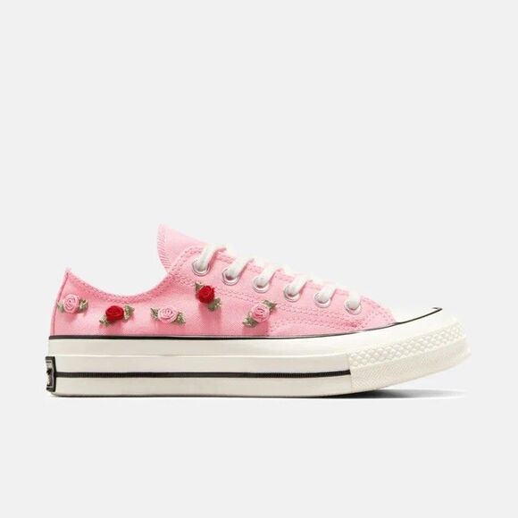 NEW Women's CONVERSE Chuck 70 Roses Heart A13649C Valentine's Day A09113C Shoes - Picture 4 of 6